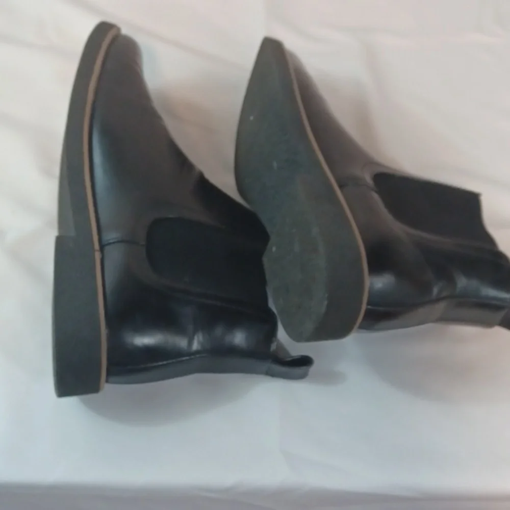 Y2K Deer Stags Mens Black Chukka Stretch Ankle Boots 11.5 M